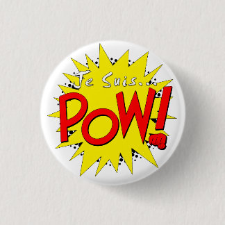 Badge Rond 2,50 Cm Insigne de prisonnier de guerre de suis de Je