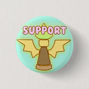 Badge Rond 2,50 Cm Insigne de rôle de MOBA - appui