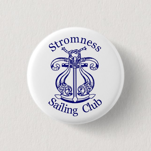 Badge Rond 2,50 Cm Insigne de Sc de Stromness (Devant)