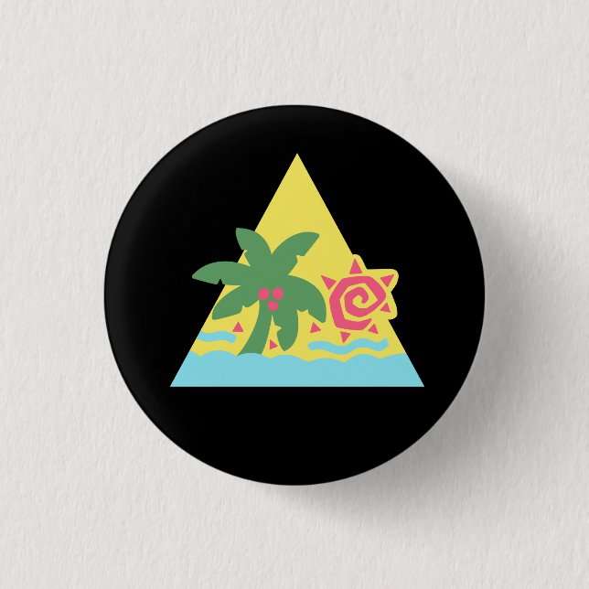 Badge Rond 2,50 Cm Insigne de talent de cheveux de parties (Devant)