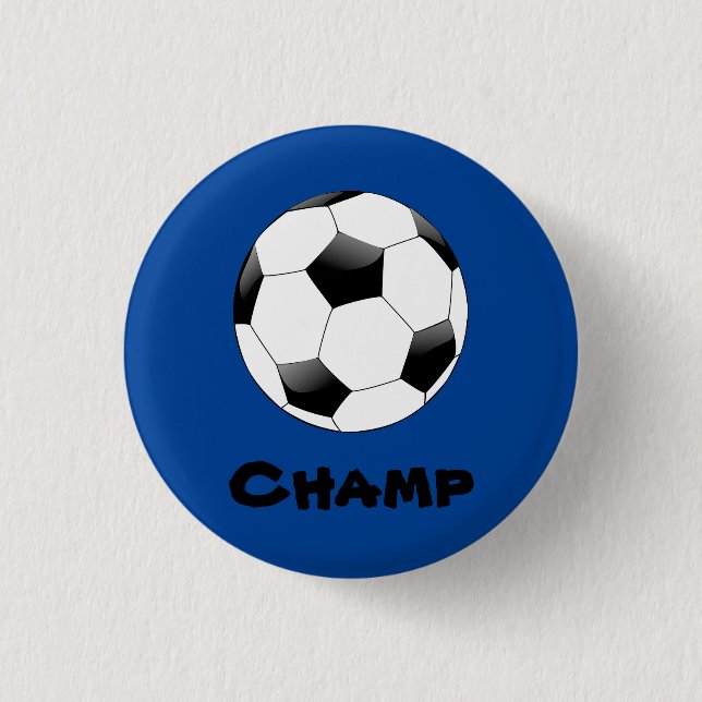 Badge Rond 2,50 Cm Insigne du champ de football (Devant)