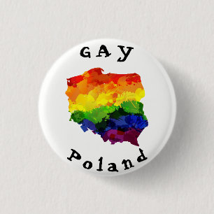 Badge Rond 2,50 Cm Insigne GAI de la Pologne