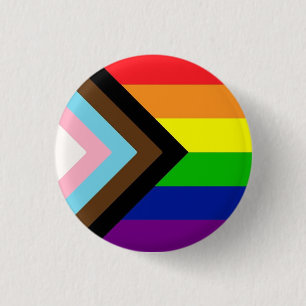 Badge Rond 2,50 Cm Insigne indicateur de la fierté de progrès