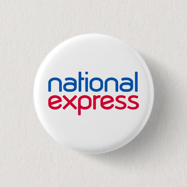 Badge Rond 2,50 Cm Insigne national d'Express (Devant)