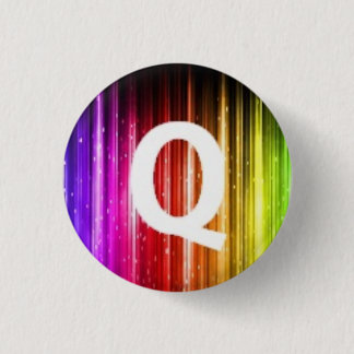 Badge Rond 2,50 Cm Insigne Q de pédés de Londres mini