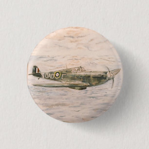 Badge Rond 2,50 Cm Insigne Spitfire