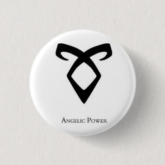 Badge Rond 2,50 Cm Instruments angéliques de mortel de Rune de