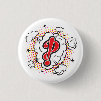 Badge Rond 2,50 Cm Interrobang