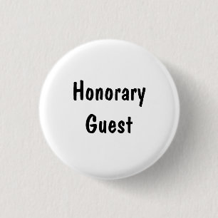 Badge Rond 2,50 Cm Invité honorifique