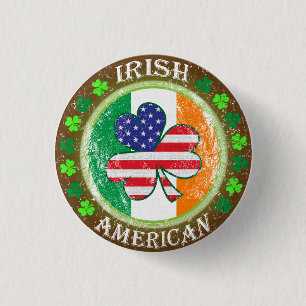Badge Rond 2,50 Cm irlandais