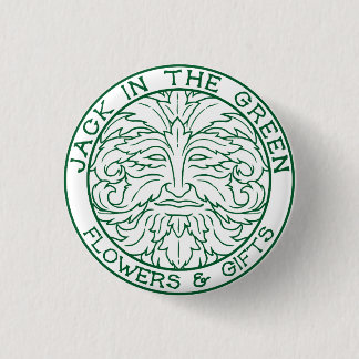 Badge Rond 2,50 Cm Jack dans le bouton vert