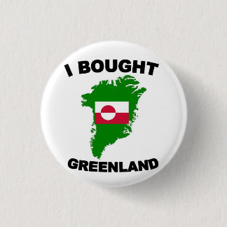 Badge Rond 2,50 Cm J'ai acheté le Groenland