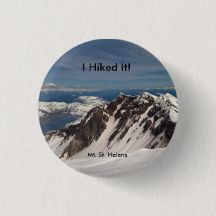 Badge Rond 2,50 Cm J'ai augmenté Mt. St Helens