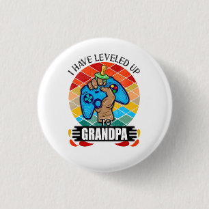 Badge Rond 2,50 Cm J'ai nivelé à grand-père