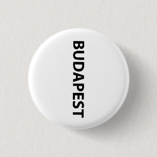 Badge Rond 2,50 Cm J'aime Budapest