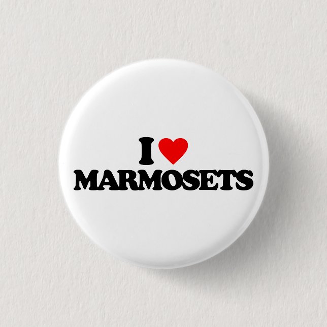 BADGE ROND 2,50 CM J'AIME DES OUISTITIS (Devant)