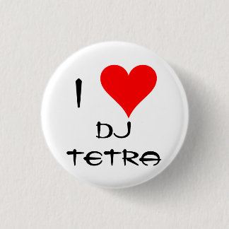 Badge Rond 2,50 Cm J'aime tétra