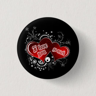 Badge Rond 2,50 Cm j'aime u