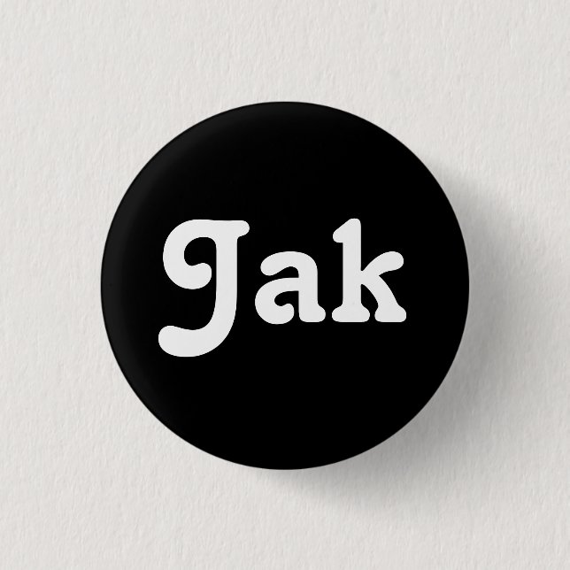 Badge Rond 2,50 Cm Jak le bouton (Devant)
