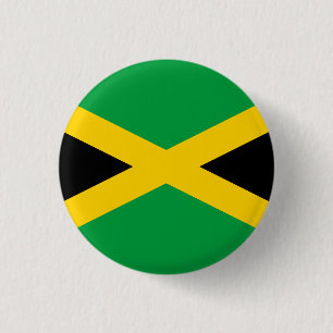 Badge Rond 2,50 Cm Jamaica (Jamaican) Flag