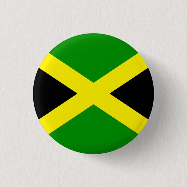 Badge Rond 2,50 Cm Jamaïque (Devant)