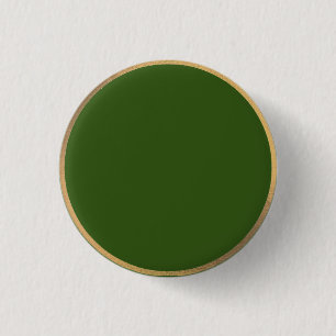 Badge Rond 2,50 Cm jante dorée avec match vert
