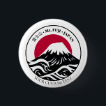 Badge Rond 2,50 Cm Japon Mont Fuji 富 士 山 Honshu<br><div class="desc">Japon Mont Fuji 富 士 bouton 山.</div>