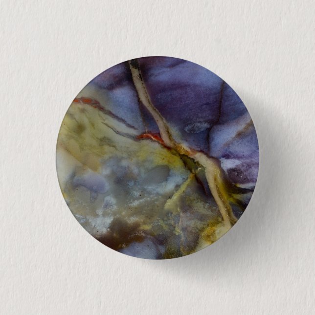 Badge Rond 2,50 Cm Jaspe pourpre (Devant)
