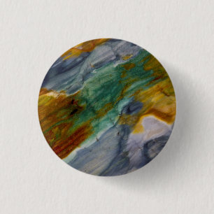 Badge Rond 2,50 Cm Jasper Piute coloré