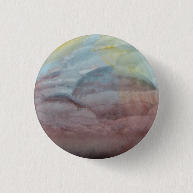 Badge Rond 2,50 Cm Jasper polychrome (Devant)