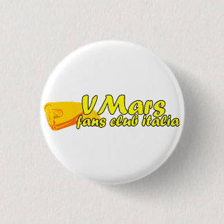 Badge Rond 2,50 Cm Jaune de bouton de VMars