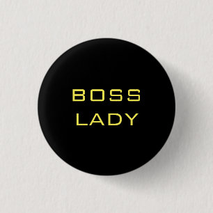 BADGE ROND 2,50 CM JAUNE NOIR DE LA PASSE
