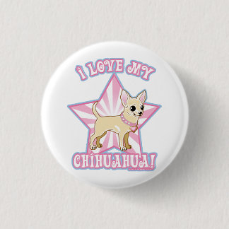 Badge Rond 2,50 Cm Je-amour-mon-chiwawa-ventres