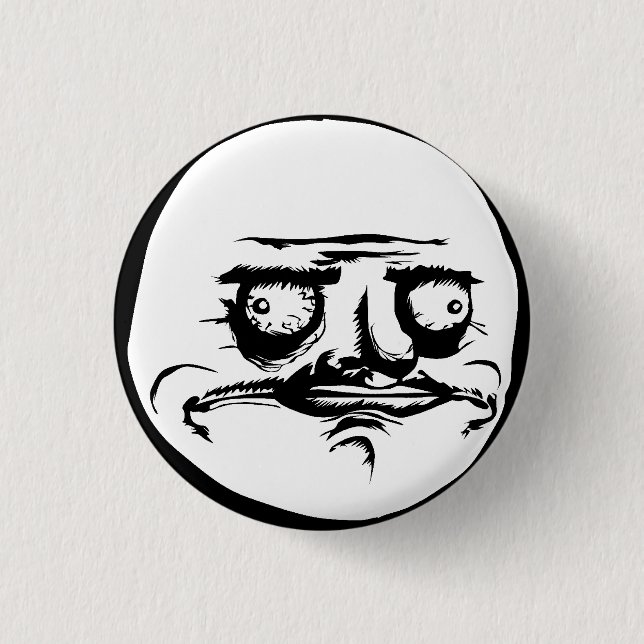Badge Rond 2,50 Cm Je Gusta fait face à Meme (Devant)