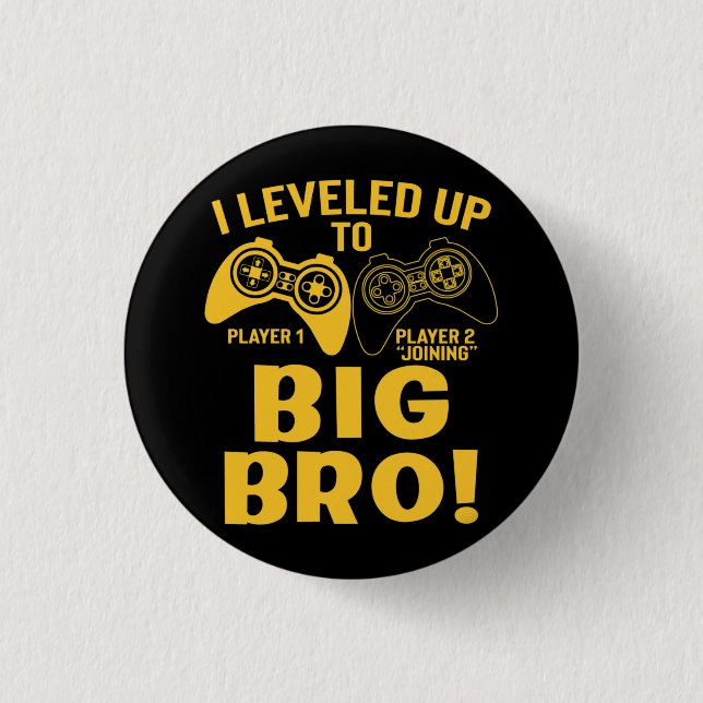 Badge Rond 2,50 Cm Je Me Suis Rendu À Big Bro (Devant)