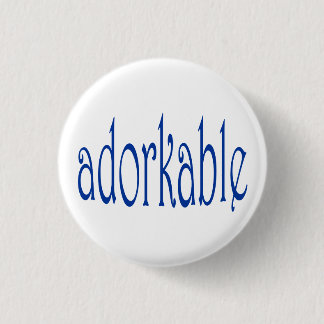 Badge Rond 2,50 Cm Je suis adorkable