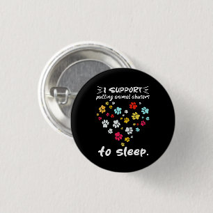 Badge Rond 2,50 Cm Je Suis En Faveur Du Fait Que Les Abuseurs D'Anima