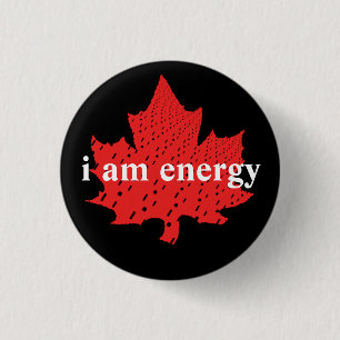 Badge Rond 2,50 Cm je suis énergie