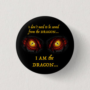 Badge Rond 2,50 Cm Je suis le Dragon
