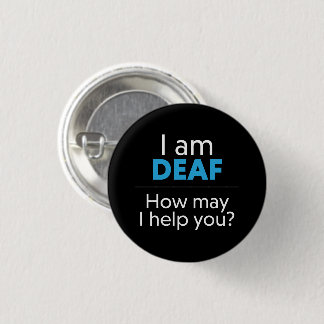 Badge Rond 2,50 Cm JE SUIS MORT. Comment Puis-Je Vous Aider ?