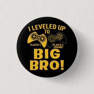Badge Rond 2,50 Cm Je suis passé Grand Frère