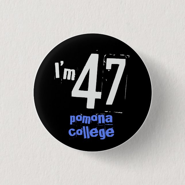 Badge Rond 2,50 Cm Je suis université de 47 Pomone (Devant)