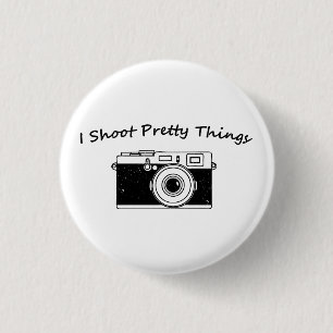 Badge Rond 2,50 Cm Je tire la jolie photographie de choses