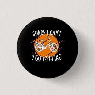 Badge Rond 2,50 Cm Je Vais Faire Du Cyclisme