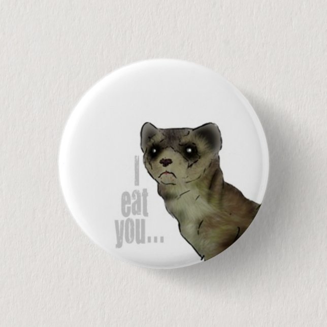 Badge Rond 2,50 Cm Je vous mange (Devant)