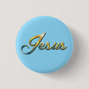Badge Rond 2,50 Cm Jésus