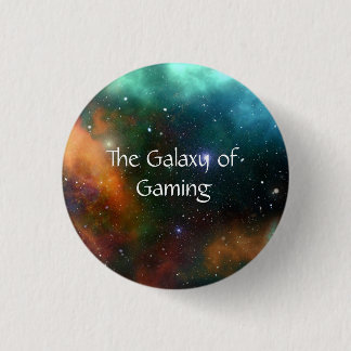 BADGE ROND 2,50 CM JEU GALAXY SPACE PLUSIEURS COULEURS