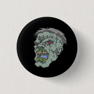 Badge Rond 2,50 Cm Jeune bouton graphique de Frankenstein Pinback