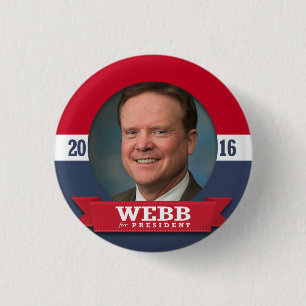 BADGE ROND 2,50 CM JIM WEBB 2016