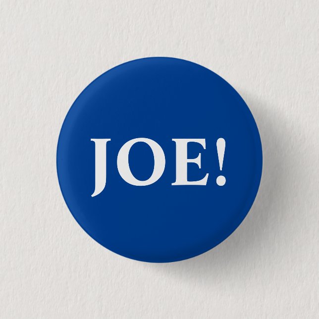 BADGE ROND 2,50 CM JOE! (Devant)